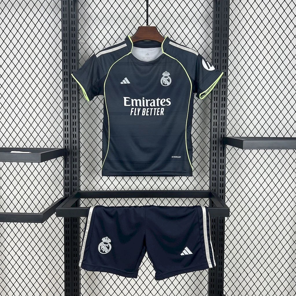 Real Madrid 25-26 Kit Away (KIDS)