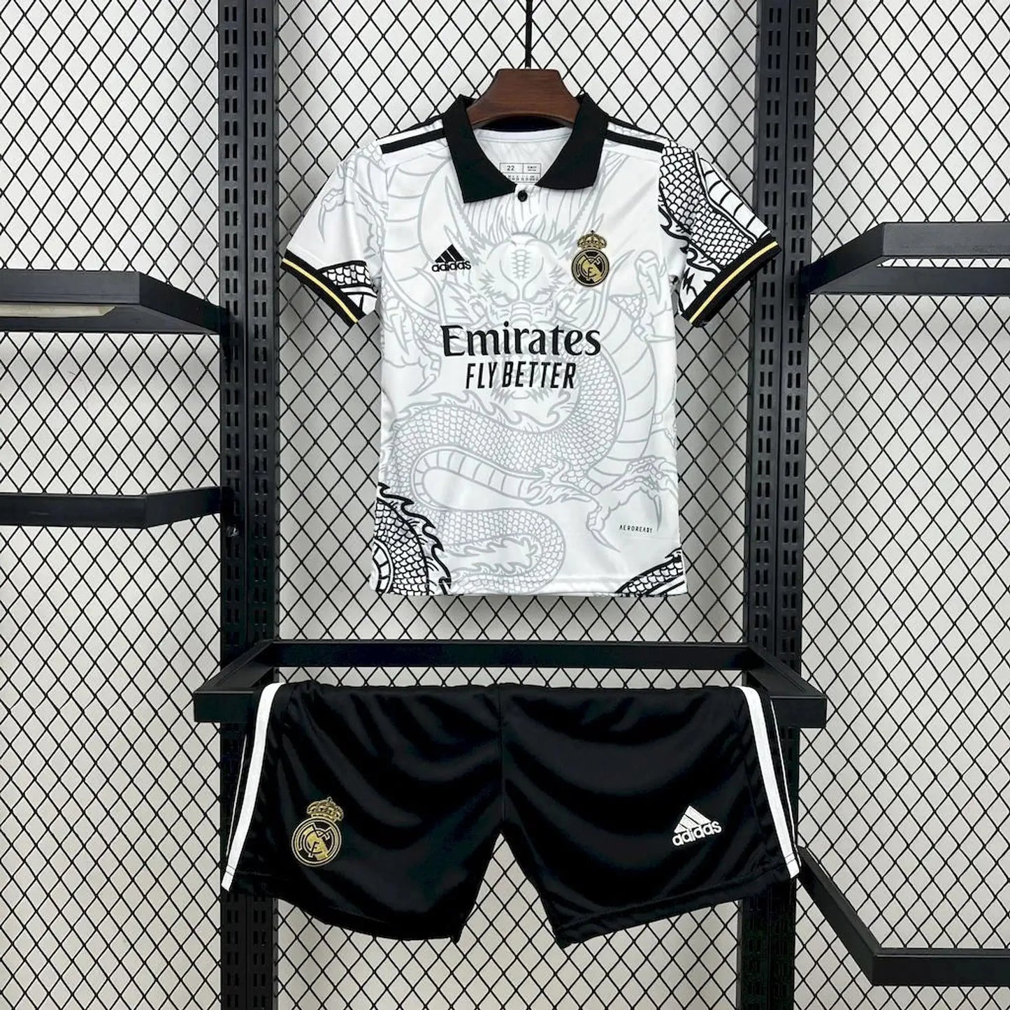 Real Madrid 25-26 Kit White Dragon (KIDS)