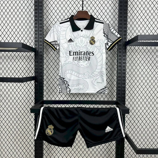 Real Madrid 25-26 Kit White Dragon (KIDS)