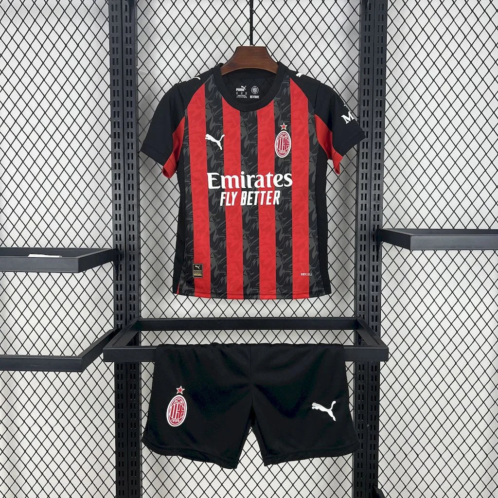 AC Milan 25-26 Kit Home (KIDS)
