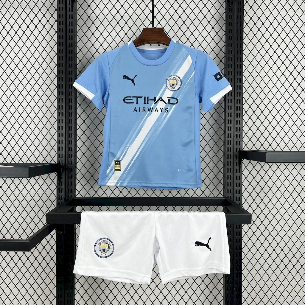 Manchester City 25-26 Kit Home (KIDS)