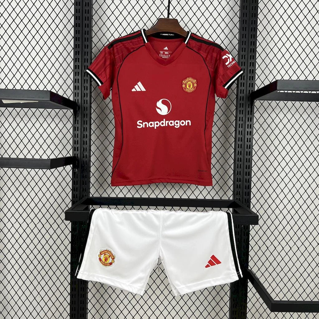 Manchester United 25-26 Kit Home (KIDS)