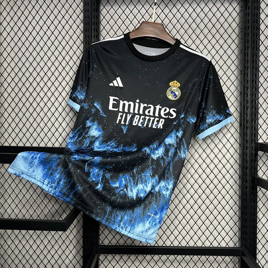Real Madrid 25-26 Concept Blue Flames
