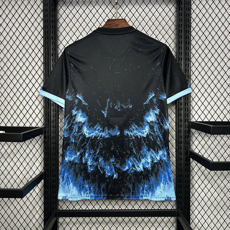 Real Madrid 25-26 Concept Blue Flames