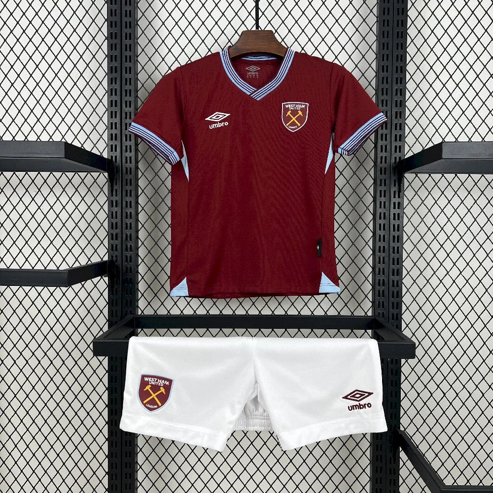 West Ham 25-26 Kit Home (KIDS)