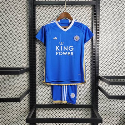 Leicester City 23-24 Kit Domicile (KIDS) - StrikeKit