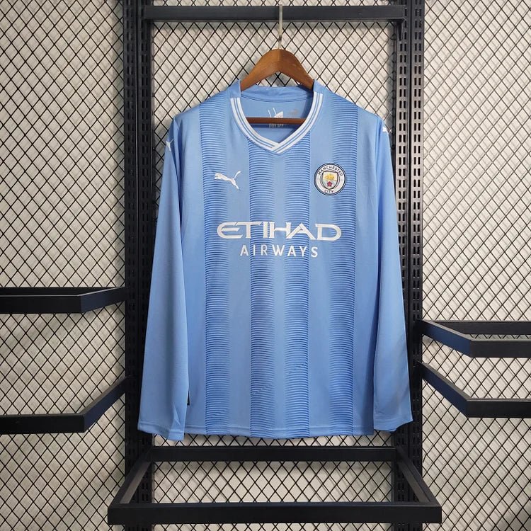 Manchester City 23-24 Domicile Manches Longues - StrikeKit