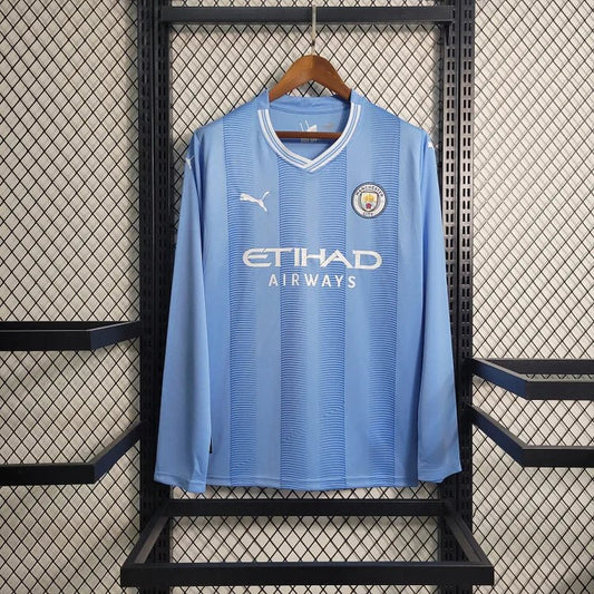 Manchester City 23-24 Domicile Manches Longues - StrikeKit