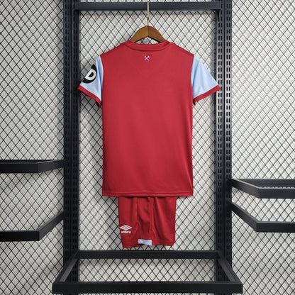 West Ham 23-24 Kit Domicile (KIDS) - StrikeKit