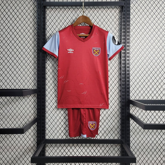 West Ham 23-24 Kit Domicile (KIDS) - StrikeKit